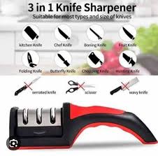 3 in 1 Kitchenly Professional Knife Sharpener Tool